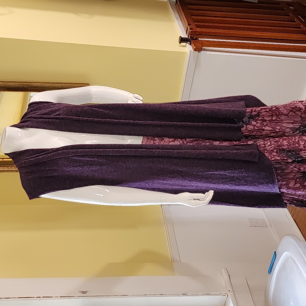 Jus d'orange Paris Gilet Dakota long drape vest sweater cardigan